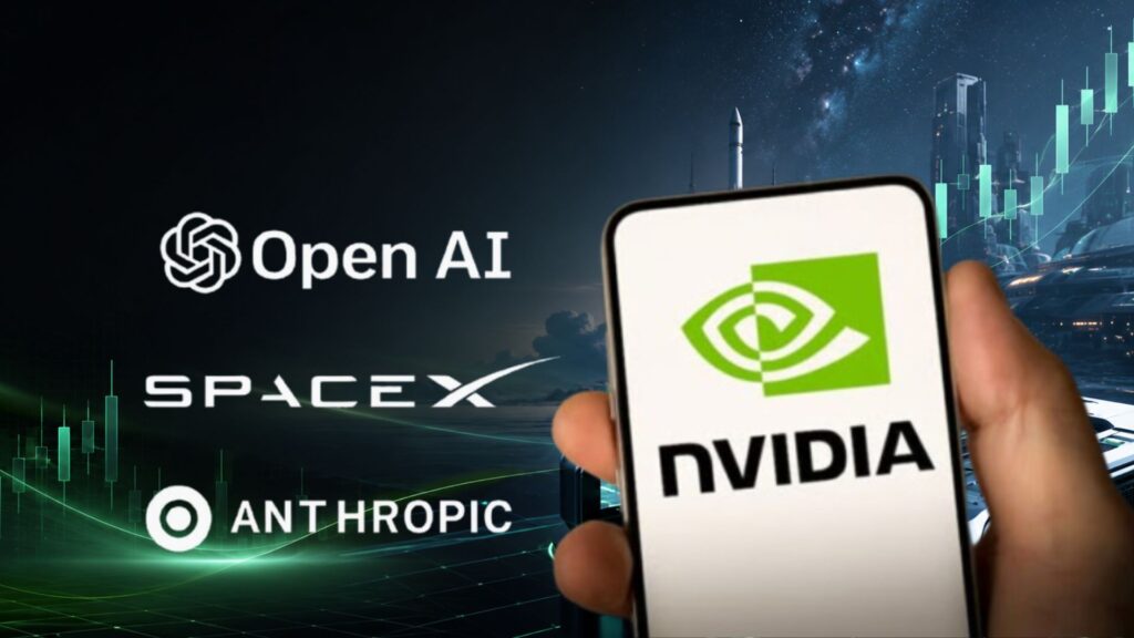 Цена акций NVIDIA приблизилась к рекордному максимуму на фоне приближающегося IPO в области искусственного интеллекта