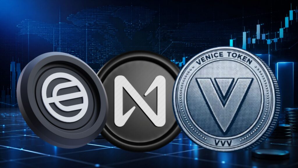 AI Crypto Coins Rally as Worldcoin, NEAR and Venice Defy Crypto Market Crash
