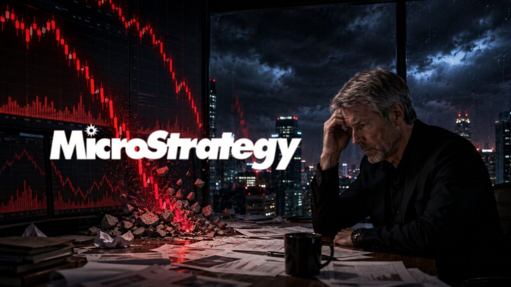 MSTR Stock Crash: Another 30% Fall Expected Under $100, Can Michael Saylor Afford to Sell?
