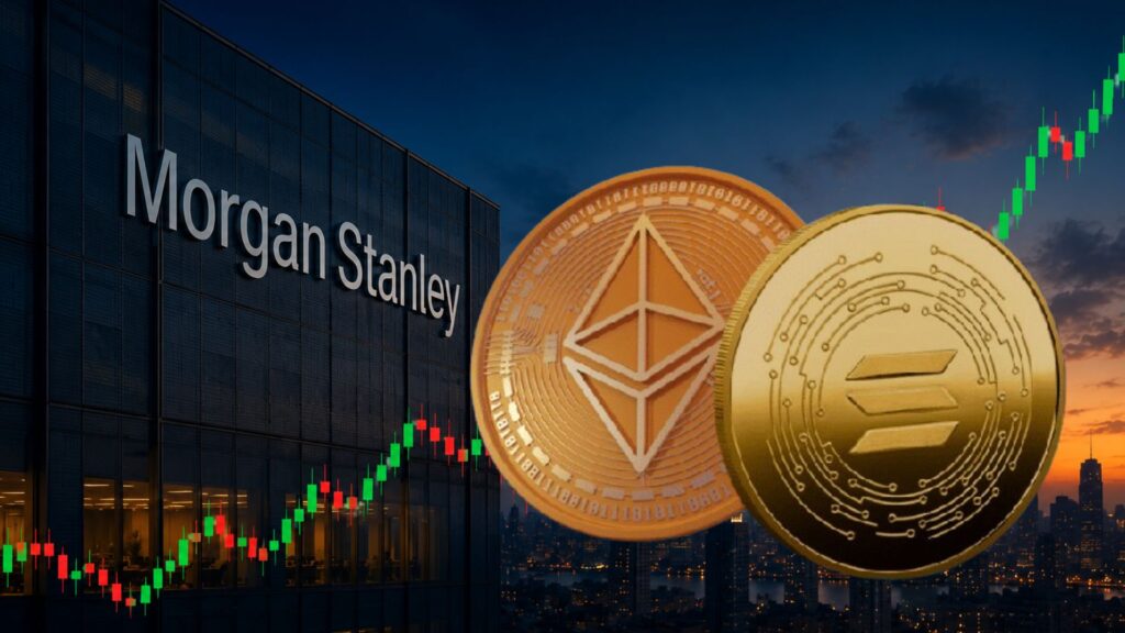 Morgan Stanley lanza unos ETF de staking de Ethereum y Solana