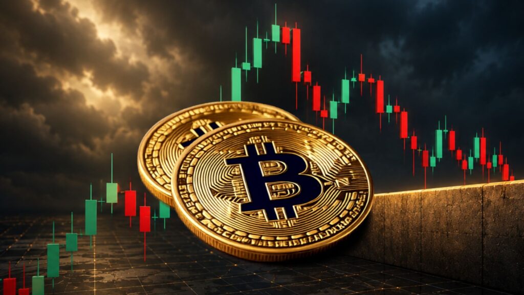 El precio del bitcoin pone a prueba un nivel clave mientras la demanda al contado se debilita