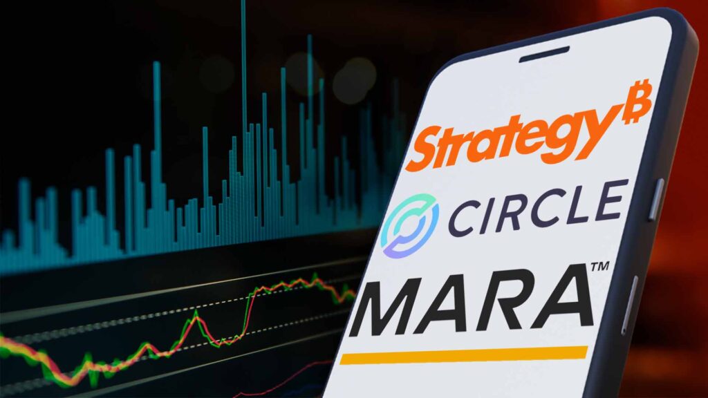 Top 3 Crypto Stocks to Watch Next Week: MSTR, CRCL, MARA