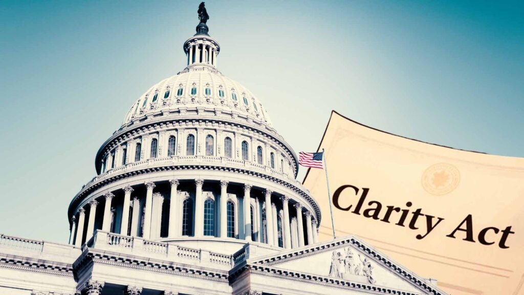 Новости о законе CLARITY ACT: Сенат отложил голосование по законопроекту о криптовалютах до сентября