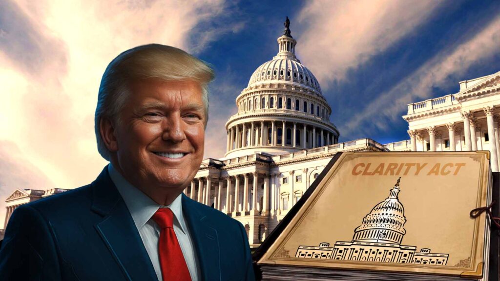 Senate Sets September CLARITY Act Vote as Trump Team Renews Support