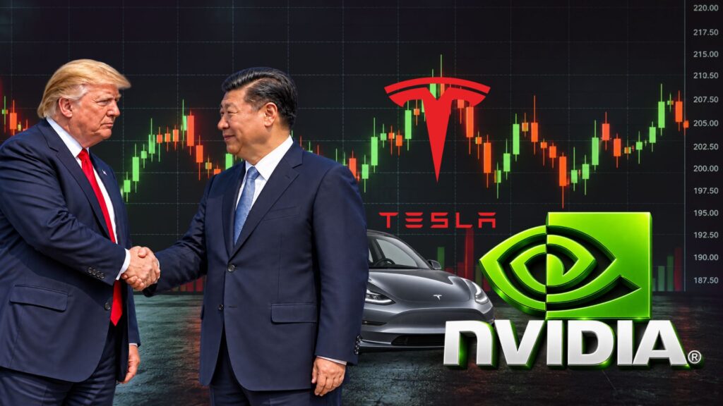 Tesla, Nvidia Stocks in Focus Before Trump-Xi Meeting