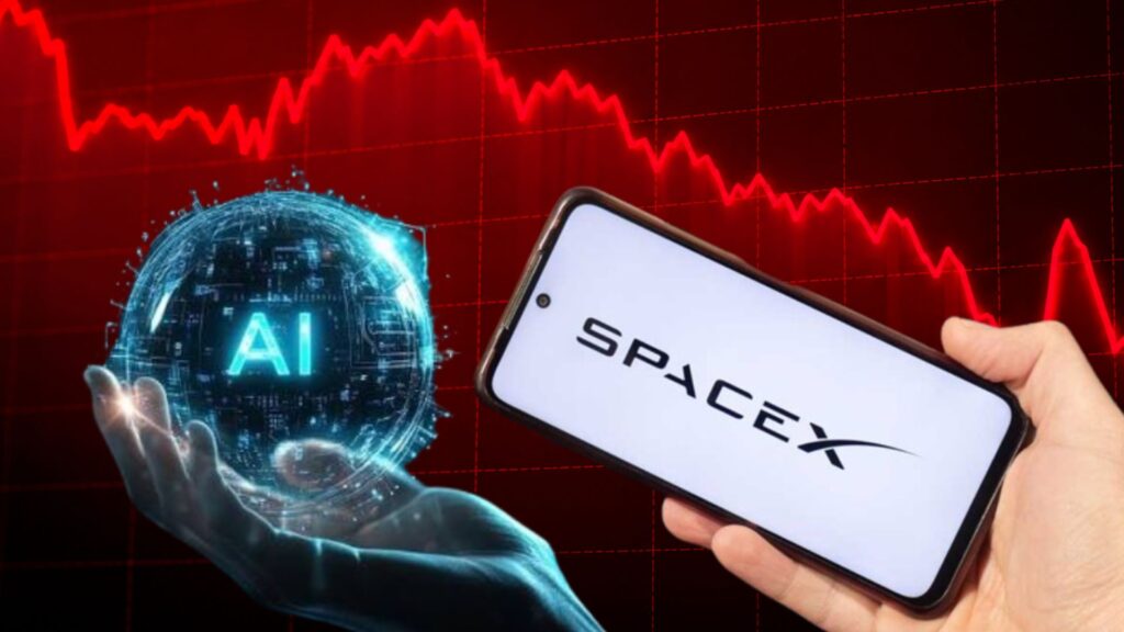 SpaceX Stock Slides as Credit Risk Hits Record on $40B Debt Plan
