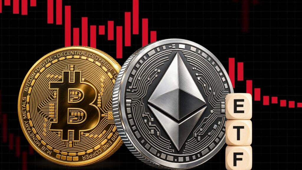 Crypto ETFs Lose $391M as Bitcoin Price Risks $80K Breakdown